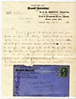 Manuscript Letter On The Letterhead Of Brandt Nurseries, Brandt, Ohio BRANDT NURSERIES