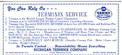 Michigan Terminix Company Ink …