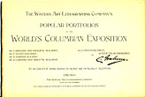 The Winters Art Lithographing Company's Popular Portfolios Of The World's Colombian Exposition 