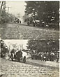 2 Postcards - 1908 Vanderbilt Cup Race, Long Island, New York 