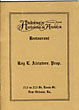 Antoine's Annex Restaurant. Since 1840 