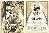 The Most Becoming & Attractive Shapes In Fine Chips, Milans, Fancy Braids. Introduced By H. O'Neill & Co H. O'NEILL & CO