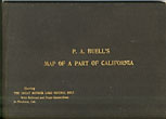 Buell's Map Of A Part Of California Showing The Great Mother Lode Mineral Belt With Railroad And Stage Connections To Stockton, Cal P. A. BUELL