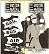 Boston And Maine Modern Transportation. Rail, Bus, Air Schedules BOSTON AND MAINE MODERN TRANSPORTATION