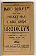 Rand Mcnally New Indexed Pocket Map And Street Guide Of Brooklyn With Complete Subway-Elevated Street Car Line Directory RAND MCNALLY & COMPANY