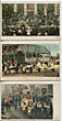 Set Of 6 - 1907 Mardi Gras Postcards 