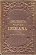 Colton's Map Of Indiana J. H COLTON