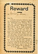 Wanted Broadside Issued By …
