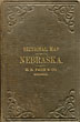Large, Handsome, Color Map Of Nebraska CHARLES BREWSTER