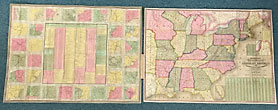 Mitchell's National Map Of The American Republic Or United States Of North America SAMUEL AUGUSTUS MITCHELL