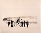Photograph Of The Peterson Bi-Plane, Nome, Alaska, May, 1911 PETERSON, HENRY [PILOT]