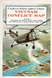 Vietnam Conflict Map Including Continent And Special Maps - Also Indexes And Chronology Of Events Since World War Ii Compliments Disabled American Veterans