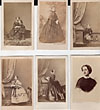 Collection Of 17 Photographic Prints Of Various Royalty On Carte De Visite Mounts J.E. Mayall, L. Haase & Co., Anre-Adelphe-Eugene Disderi, G.E. Hansen, Jeremiah Gurney And Son, Williams & Evett, Et. Al