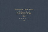 History Of Later Years Of The Hawaiian Monarchy And The Revolution Of 1893 PROF W. D. ALEXANDER