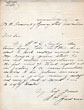 Two Manuscript Letters By And On Behalf Of Cowboy William Aughey, Seeking A Return To Employment On The Range In Wyoming WILLIAM AUGHEY