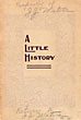 A Little History / [Title Page] A Little History Or A Test Of Endurance THOMAS B. JEFFERY & COMPANY, KENOSHA, WISCONSIN]