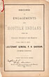 Record Of Engagements With Hostile Indians Within The Military Division Of The Missouri, From 1868 To 1882 LT. GEN PHILIP H. SHERIDAN