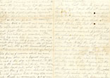 Three Civil War Letters Written From Louisiana, 1863-1864, By A Union Soldier MILES, EDMUND [WRITTEN BY]