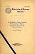 A Chapter In Early Arizona Transportation History. The Arizona Narrow Gauge Railroad Company [RAILROAD]. HUBBARD, HOWARD A.
