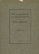 The Acquisition And Pioneering Of Old Oregon CLARENCE B BAGLEY