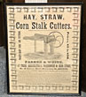 Hay, Straw, And Stalk …