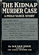 The Kidnap Murder Case. S. S. VAN DINE