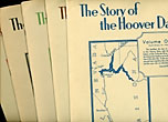 The Story Of The Hoover Dam And The Boulder Dam In Five Volumes VARIOUS AUTHORS