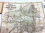 G. Woolworth Colton's Railroad, Township & Distance Map Of New England With Adjacent Portions Of New York, Canada And New Brunswick G. WOOLWORTH COLTON