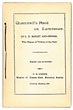 Quantrell's Raid On Lawrence. By L. D. Bailey And Others. With Names Of Victims Of The Raid GREEN, C. R. [EDITOR]