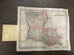 Colton's Map Of Louisiana