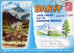 Banff. Lake Louise And The Canadian Rockies. Twenty Magnificent Colour Photographs With Map And Notes GIBBONS OF BANFF [PHOTOGRAPHS BY]