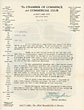 Typed And Signed Letter - The Chamber Of Commerce And Comercial Club Of Salt Lake City The Chamber Of Commerce Of Salt Lake City