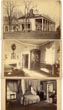 Three Cabinet Photographs Of George Washington's Mount Vernon DILLON, LUKE C. [PHOTOGRAPHER]