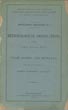 Meteorological Observations, During The Year 1872, In Utah, Idaho, And Montana. HAYDEN, F. V. & HENRY GANNETT [PREPARED FOR PUBLICATION BY]