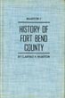 Wharton's History Of Fort Bend County CLARENCE R. WHARTON