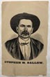 Engraved Portrait Of Stephen M. Ballew 