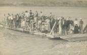 Photograph - Fallon Ferry - Fallon, Montana EVELYN J. CAMERON