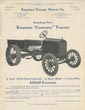 Roseman Tractor Mower Co. Broadside And Letter [ROSEMAN TRACTOR MOWER COMPANY, EVANSTON, ILLINOIS