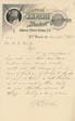 Handwritten One-Page Letter By A. H. "Shanghai" Pierce On His Elaborate "Stock-Raiser And Cattle Dealer Letterhead A.H. (ABEL HEAD) "SHANGHAI" PIERCE