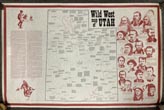 Broadside - Wild West Map Of Utah JAMES H. BECKSTEAD