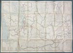 Railroad Commissioners' Map Of Washington 1907. Washington Railroad Commission