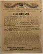 Reward Poster For Rube Burrows Issued By Pinkerton's National Detective Agency. $500 Reward. For The Arrest Of Reuben Houston Burrows, And His Delivery Over To Any Member Of Pinkerton's National Detective Agency, Or Any Agent Who Is Authorized To Receive Him On Behalf Of The State Of Arkansas,...