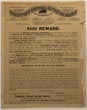 Reward Poster For Rube Burrows Issued By Pinkerton's National Detective Agency. $500 Reward. For The Arrest Of Reuben Houston Burrows, And His Delivery Over To Any Member Of Pinkerton's National Detective Agency, Or Any Agent Who Is Authorized To Receive Him On Behalf Of The State Of Arkansas,... WILLIAM A. PINKERTON