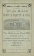 Special Catalogue Of Wind Mills. Henry H. Babcock & Sons, Manufacturers Of The Watertown Wind Mill, Wooden Pumps, Rubber Bucket Chain Pumps, Chain Pump Tubing, Fixtures, Etc., Etc. Wooden Water Pipe, Watertown, N. Y. (Cover Title) HENRY H. BABCOCK & SONS