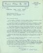 Typed Letter On Bonaparte Holdings, Ltd Stationery Signed By Arthur W. Upfield ARTHUR W. UPFIELD