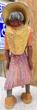Untitled Painted Wooden Carving By Andy Anderson Of A Native American Woman With Cradleboard ANDERSON, ANDY [WOOD CARVER] - Image 5