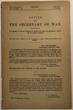 Letter From The Secretary Of War, Transmitting...Correspondence Regarding The Apache Indians. REDFIELD-SECRETARY OF WAR PROCTOR