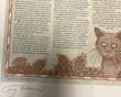 The Origin Of Jim Chee's Cat - Signed Broadside TONY HILLERMAN - Image 3