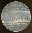 J. Evetts Haley Medal For Perpetuating Range Heritage J. EVETTS HALEY - Image 2
