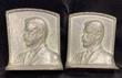 Solid Bronze Bookends - A Likeness Of President Theodore Roosevelt UNKNOWN - Image 2